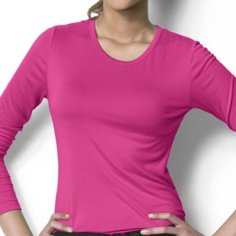 Long sleeve silky tee
